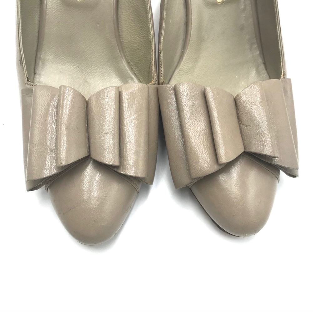 Vintage Garolini Taupe Sling Back Kitten Heeled, Shoes,EUC - Picture 3 of 6